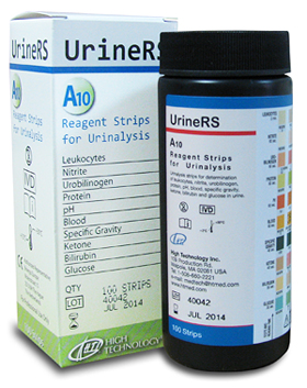 Тест-полоски UrineRS A-10
